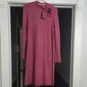 J. Crew Extra-Soft Deep Rose Sweater